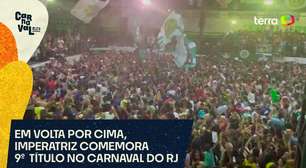 Em volta por cima, Imperatriz comemora 9º título no carnaval do Rio