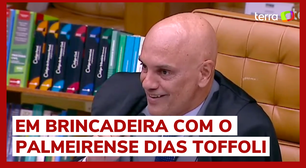 Alexandre de Moraes diz que Palmeiras não tem mundial durante sessão do STF