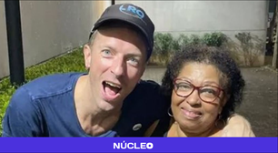 O Chris Martin não quer ir embora do Brasil de jeito nenhum