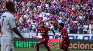 Com show de Lucero, Fortaleza atropela o Ferroviário e vai à semifinal da Copa do Nordeste