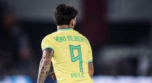 Yuri Alberto fala em "sonho de criança" após estreia com a Seleção Brasileira