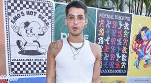 No Lollapalooza, João Guilherme expõe interesse em cantora internacional