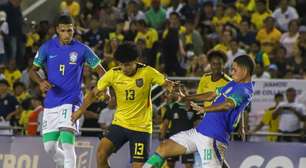 Assista aos gols do empate entre Brasil e Equador pelo Sul-Americano sub-17