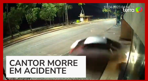 MC Biel Xcamoso morre em acidente de carro; vídeo mostra colisão