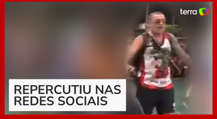 'Feliz Páscoa': Homem armado com fuzil aparece em vídeo do Vasco
