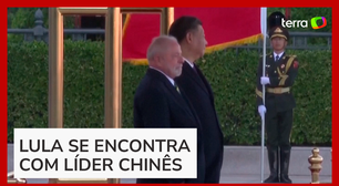 Lula é recebido com pompa pelo presidente da China, Xi Jinping