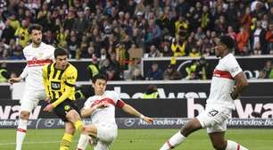 Bundesliga: Dortmund sofre empate do Stuttgart e desperdiça chance de colar no Bayern