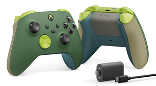 Xbox: Controle sustentável com bateria chega ao Brasil por R$ 899