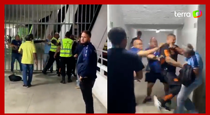Comissão técnica do Inter diz que foi agredida após partida contra o CSA; vídeo mostra confusão