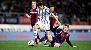 Fora de casa, Juventus empata com o Bologna pelo Campeonato Italiano