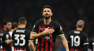 Com hat-trick de Giroud, Milan se recupera da eliminação na Champions League e goleia Sampdoria pelo Campeonato Italiano