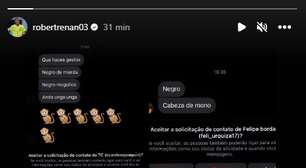 Robert Renan expõe ofensas racistas e ameaça de morte após jogo do Brasil no Mundial sub-20