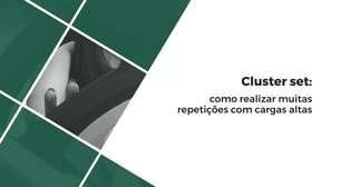 Semana nova, treino novo: Faça o "Cluster set" e aumente sua força