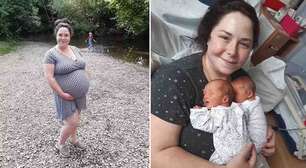 Mãe se surpreende ao dar à luz gêmeas concebidas com 30 dias de diferença; entenda