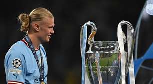 Haaland celebra Champions League e esbanja autoestima após título com Manchester City: 'Vim para isso'