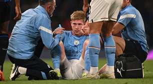 Astro do Manchester City, De Bruyne lamenta lesão em final da Champions League: 'Meses duros para mim'
