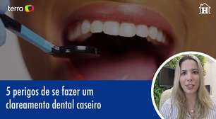 5 perigos de se fazer um clareamento dental caseiro
