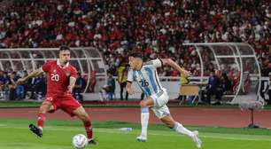 Sem Messi e com golaço de Paredes, Argentina vence a Indonésia em amistoso