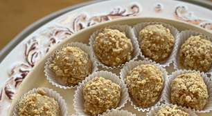 Brigadeiro de Paçoca: a paçoquinha virou brigadeiro, fácil