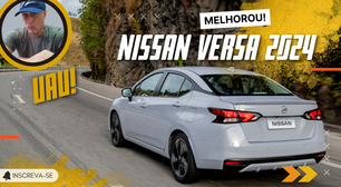 Nissan Versa chega à linha 2024 e melhora em todas as versões