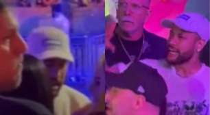 Neymar se envolve em briga durante show de Thiaguinho e é contido por seguranças