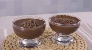 Fit e delicioso: Mousse light de chocolate