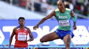 Na volta aos 400m com barreiras, Alison dos Santos faz índice olímpico e ganha medalha