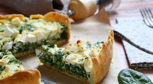 3 receitas veganas de quiche fáceis de fazer