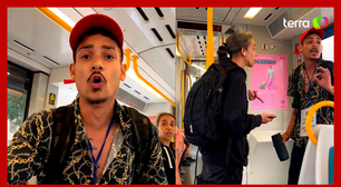 Passageira tenta expulsar brasileiro que fazia rimas no metrô de Portugal