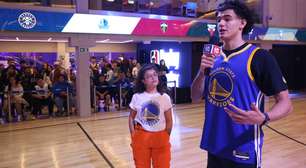 Gui Santos visita NBA Park e faz a festa dos fãs: "Foi um dia muito especial"