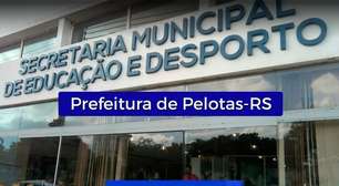Prefeitura de Pelotas-RS lança 6 editais com vagas de emprego de até R$ 3 mil