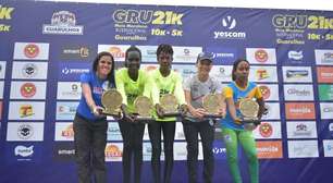 Atletas de Uganda dominam segunda meia maratona internacional Shopping Guarulhos