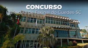 Concurso da Prefeitura de Faxinal do Guedes-SC tem edital publicado