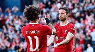 Com gol de Salah, Liverpool bate time alemão em última partida antes de estreia na Premier League