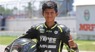 Piloto de 13 anos morre em acidente durante campeonato na Índia