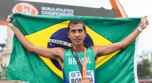 Caio Bonfim abre o Mundial de Atletismo com medalha de bronze na marcha atlética
