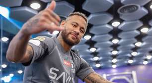 Neymar vai ao CT do Al-Hilal e faz primeira atividade na academia do clube