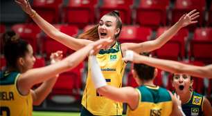 Seleção feminina estreia na segunda fase do Mundial sub-21 nessa segunda (21) diante da Turquia