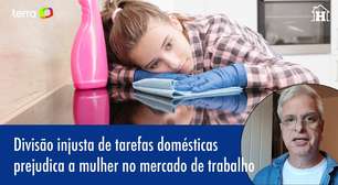 Divisão injusta de tarefas domésticas prejudica a mulher no trabalho