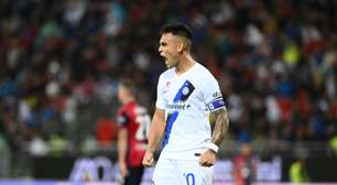 Com gol de Lautaro Martínez, Inter de Milão supera Cagliari fora de casa no Campeonato Italiano