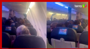 Vídeo mostra passageiros em pânico durante turbulência em voo na Espanha