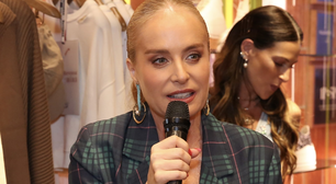 Angélica lança collab de moda com look xadrez de R$ 3,1 mil