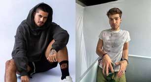 João Guilherme ironiza irmão Zé Felipe após críticas por suas roupas: 'Quatro camisetas e uma arma'