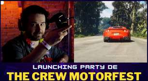 Como foi o lançamento de The Crew Motorfest em SP