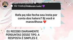 Rafa Justus abre o coração e revela como encara comentários maldosos: 'Não ligo'