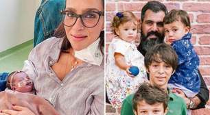 Quem são os 5 filhos de Letícia e Juliano Cazarré; casal espera mais um herdeiro