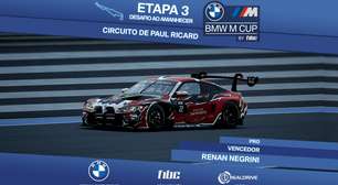 BMW M Cup by F1BC: Amanhecer em Paul Ricard tem vitória de Renan Negrini