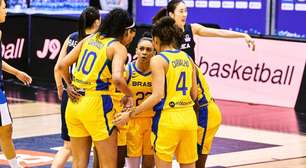 Seleção feminina de basquete sobe sete posições no ranking da Fiba