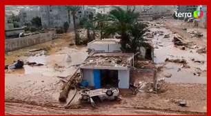 Tempestade devastadora causa inundações na Líbia