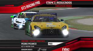 F1BC GT3 iRacing PRO: Abertura de alto nível em Monza tem vitória de Pedro Picanço